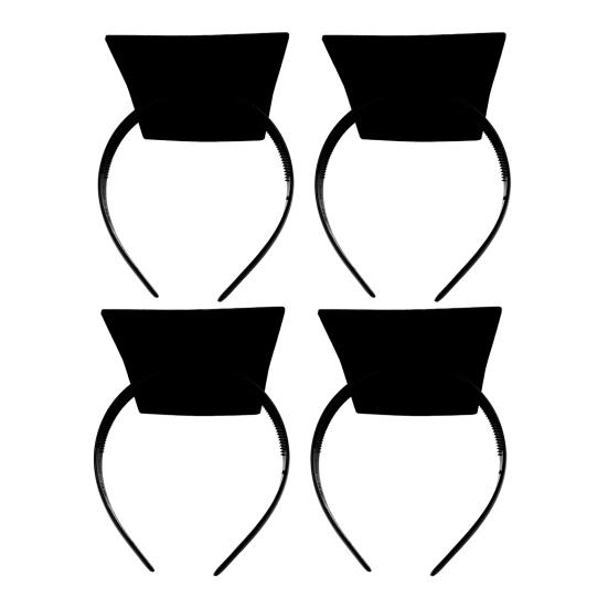 Hair Hoop Graduation Cap Headband Strong Grip Double-Sided Tape Comfortable Fit Hair Styling Band Graduation Hat Accessory