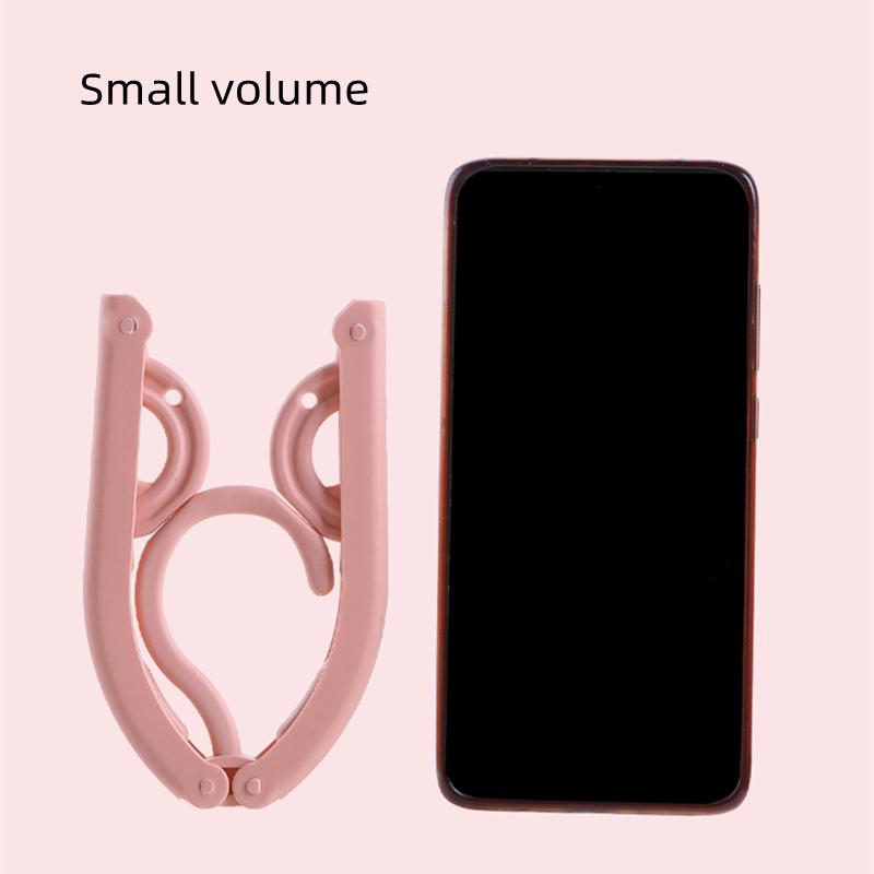 5/10pcs Set Folding Hanger Drying Rack Clothes Organizer Storage Home Laundry Travel Accessories Outdoor Wardrobe Coat Hanger
