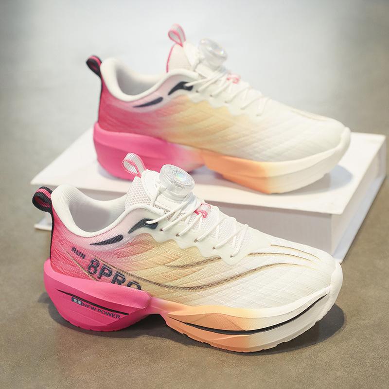 Red Rabbit 8Pro Teen Button Running Shoes Boys Summer Middle School Girls Students Ultra Light Children's Sneakers