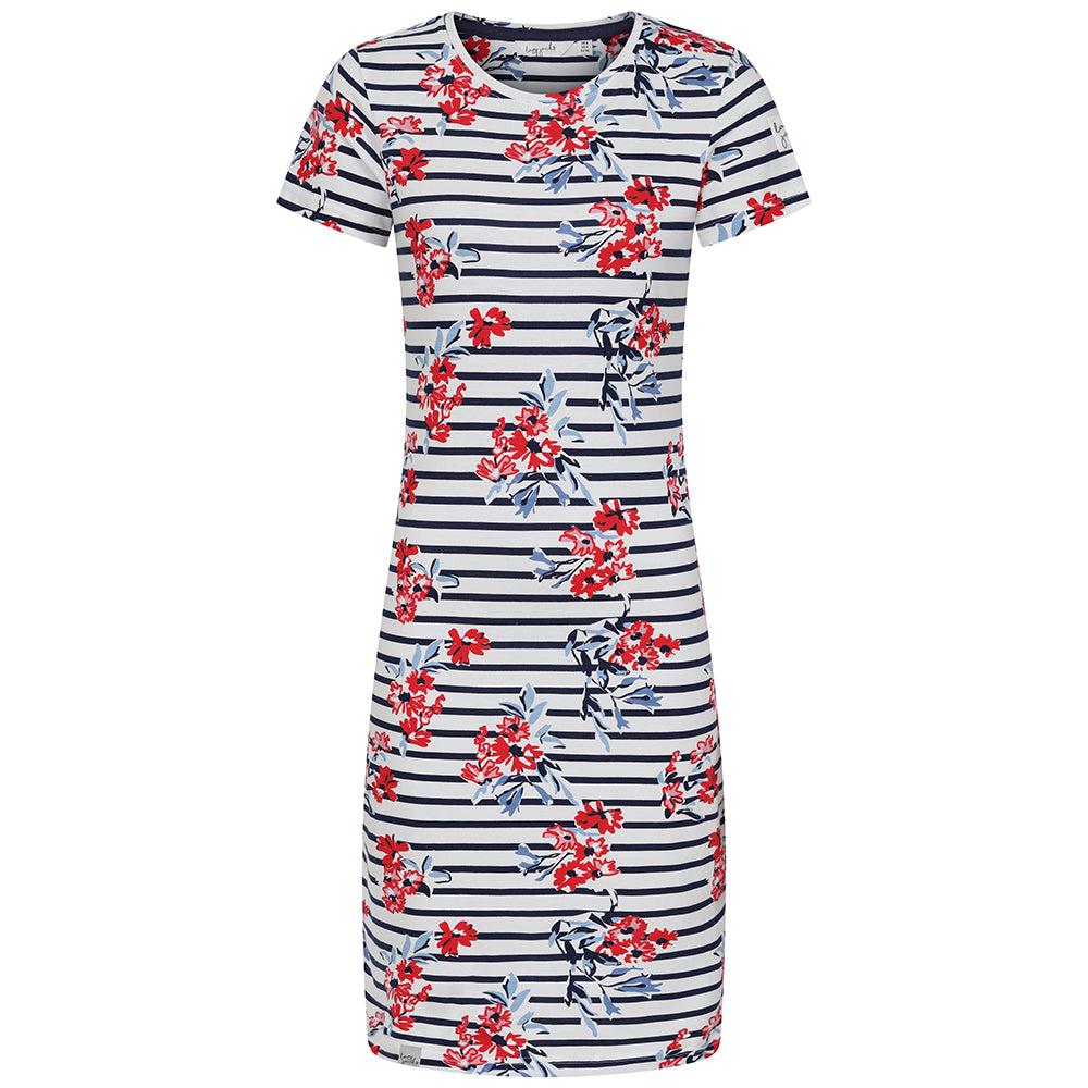 Lazy Jacks Womens/Ladies Meadow T-Shirt Dress