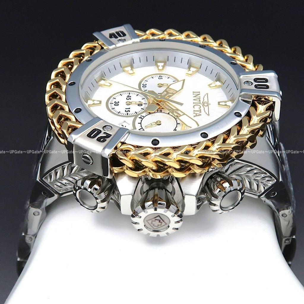Used Ultimate designChronographHercules INVICTA Bolt 48156 Invicta Bolt Silver x Gold