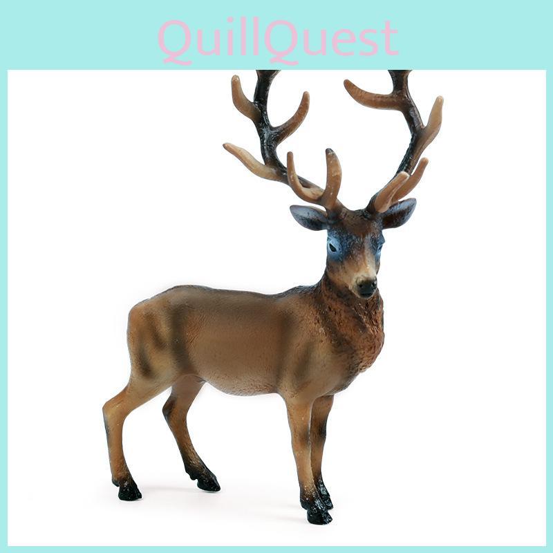 Elaphurus Davidianus Deer Static Model Gift For Kids And Collectors