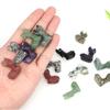Deer Statue Natural Stone Carved Crystal Reiki Healing Animal Figurines Gemstone Crafts Home Gem Decoration Gifts  1.2"