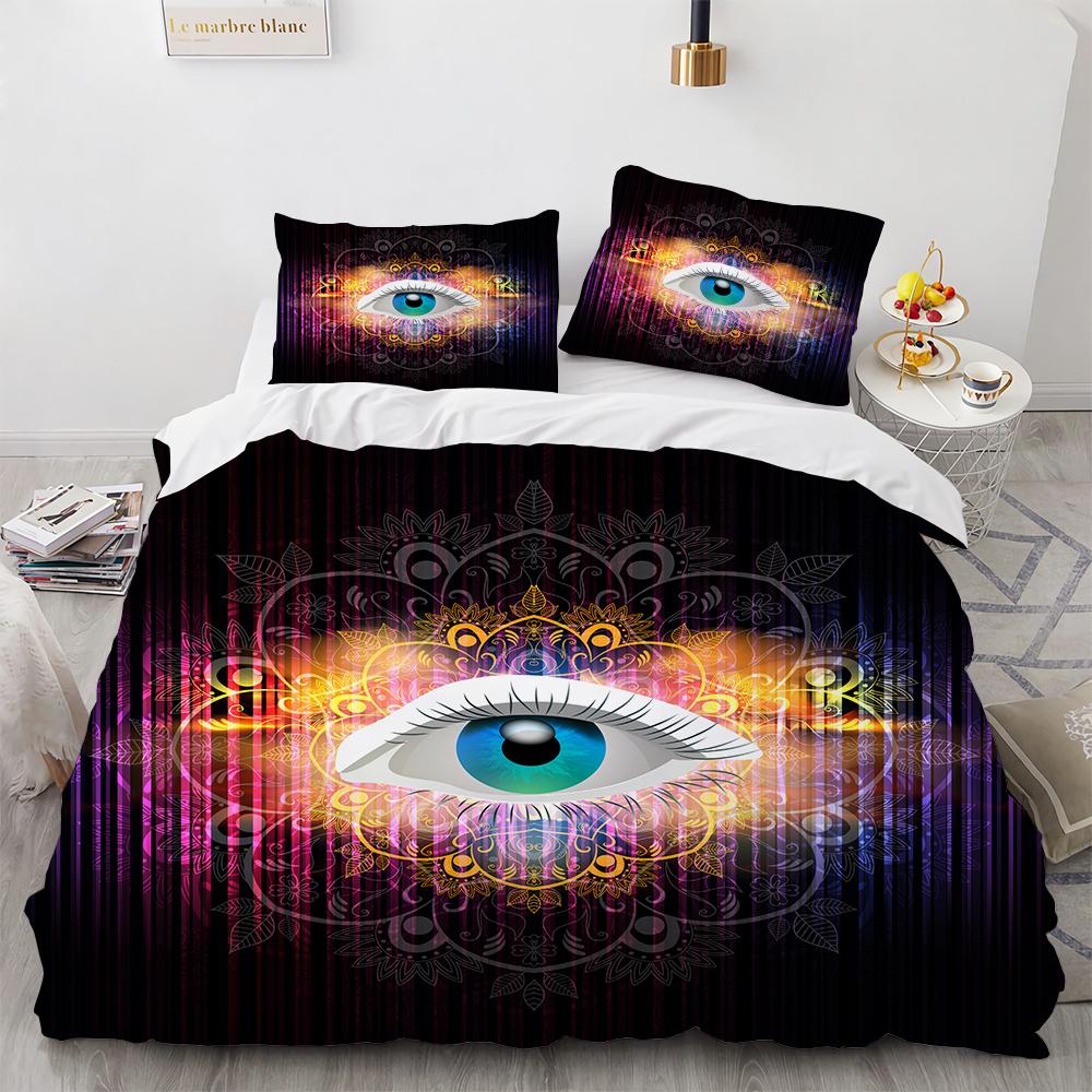 2026 NEW Couple Bedding Kiss Sketch Crimson Lips Kissing Guest Room Duvet Cover Set (1pc* Duvet Cover + 2pcs Pillowcase)