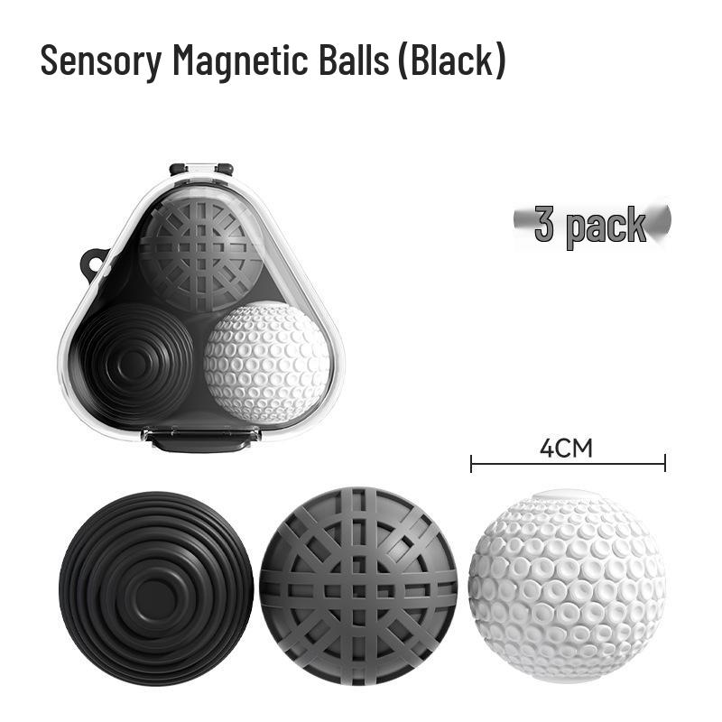 Разноцветные Силиконовые Магнитные Сенсорные Шарики - Креативные Игрушки для Снятия Стресса
