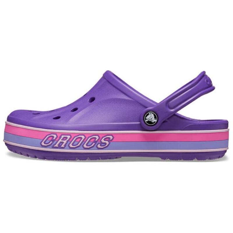 

Crocs are comfortable and versatile hole shoes for men and women in purple 36-37