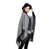 New Spring Autumn and Winter Travel Warm Talma European and American Streetwear Solid Color Double-sided Imitation Cashmere Travel Fashion Warm Scarf