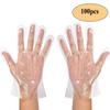 Clear Disposable Gloves Transparent Plastic Gloves Latex Free Food Prep Safe Gloves for Cooking Cleaning BBQ Kitchen Things