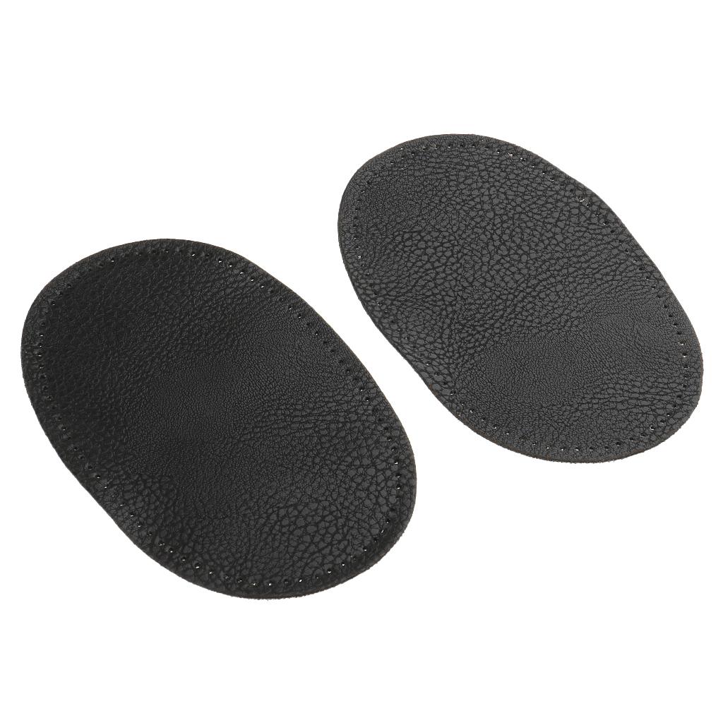 1 Pair Leather Elbow Knee Path Applique for Jeans Shirt Clothing Reapir