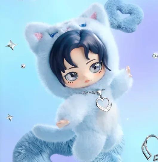 Aespa Fluffy Club Series  - Cute Anime Figure Ornaments Gift Doll for Toy Collectors