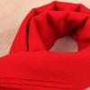 Plus Size Ethnic Style Retro Chinese Red Scarf - Imitation Cashmere Shawl, Solid Color, Autumn/Winter Gift