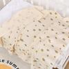 Breathable Gauze Baby Swaddle Blanket Double-Layered Baby Quilt Newborn Wrap Blanket  For Newborn