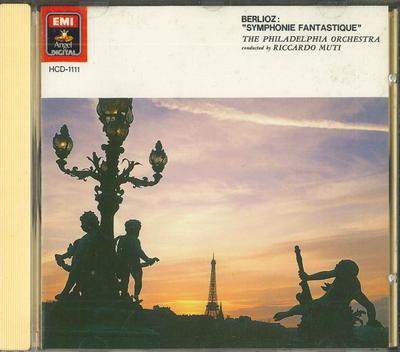 CD RICCARDO MUTI - Berlioz Symphony Fantastic HCD1111 EMI Japan Classical Used