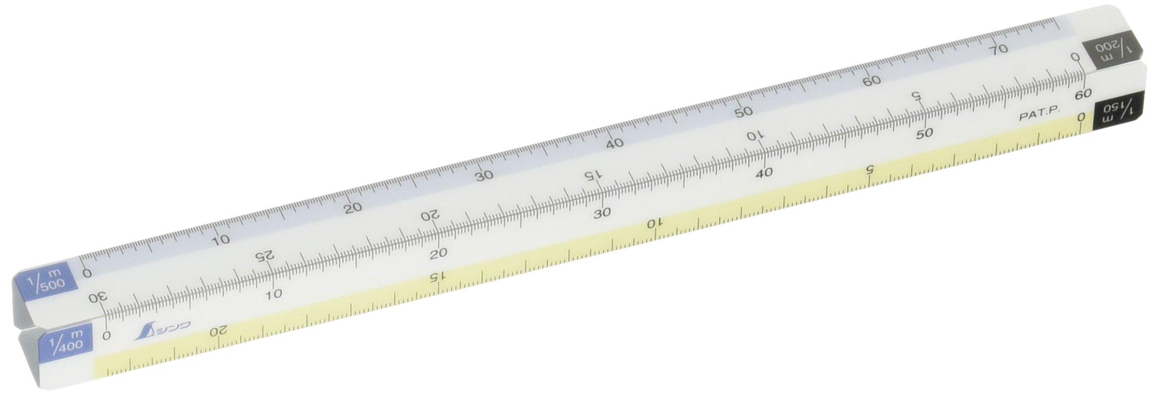 

Shinwa Sokutei Folding Scale 8 Sides 15cm 75745