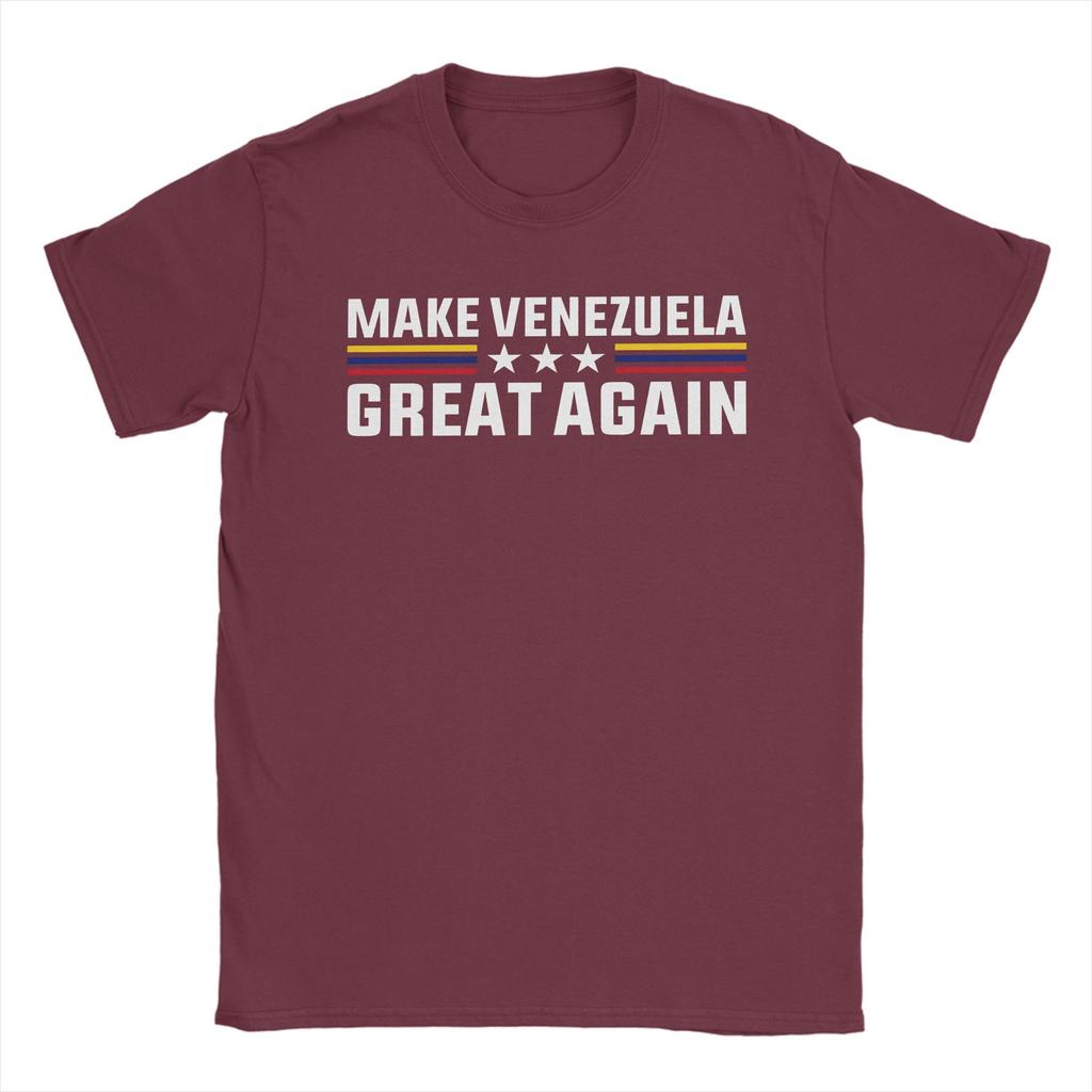 MakeVenezuelaGreatAgain Tee Shirt for Unisex Women Fashion T Shirts 100 Cotton Clothing
