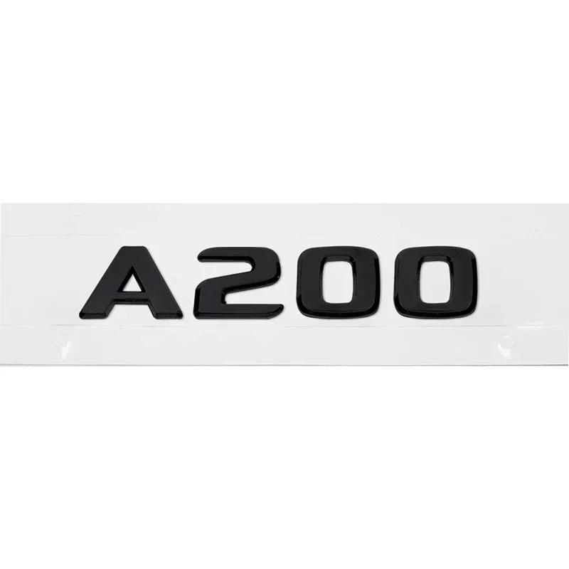 ABS Car Letter Rear Stickers Trunk Badge Emblem Decal for Mercedes Benz A63 A200 A220 A250 A260 A Class W168 W169 W176 AN1