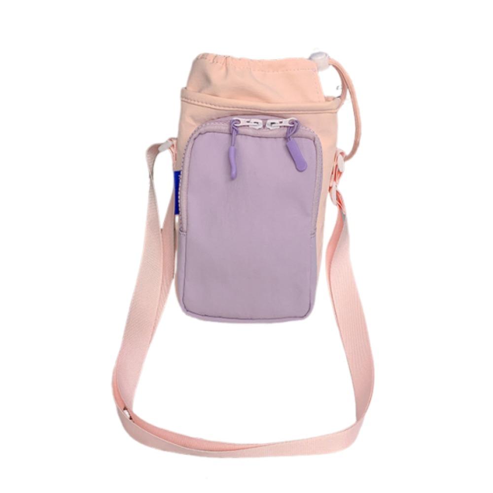 Lightweight Water Bottle Bag Dopamine Style Thermal Mugs Shoulder Bag  Sports