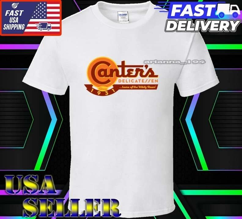 New Shirt Canter s Delicatessen Logo T-Shirt Funny American Unisex Size S-5XL M