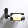 Sanitary Ware Bathroom Wall Hanging Kitchen And Bathroom Hardware Soap Net Soap Rack Space Aluminum Black