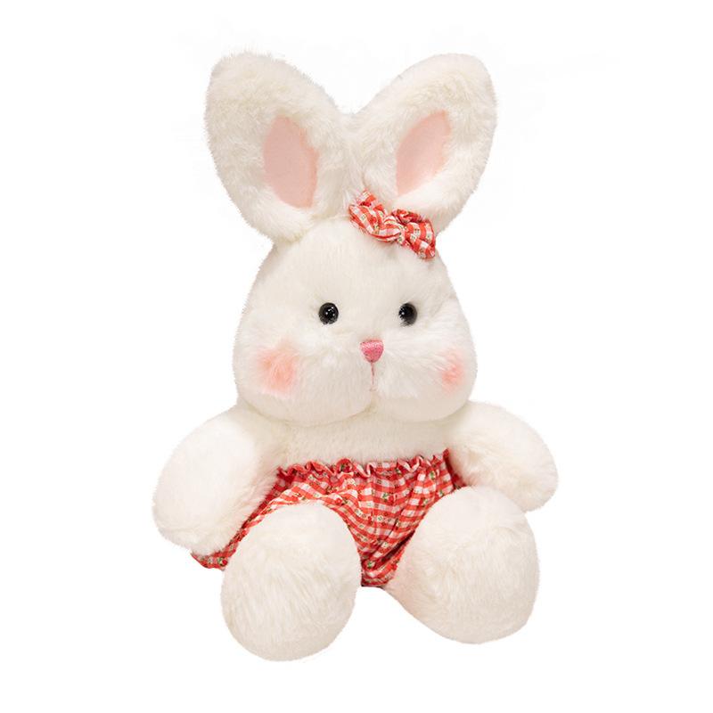 Cute Cute Silly Rabbit Plush Toy Rabbit Doll Panda Dog Doll Zoo Souvenir Children's Gift