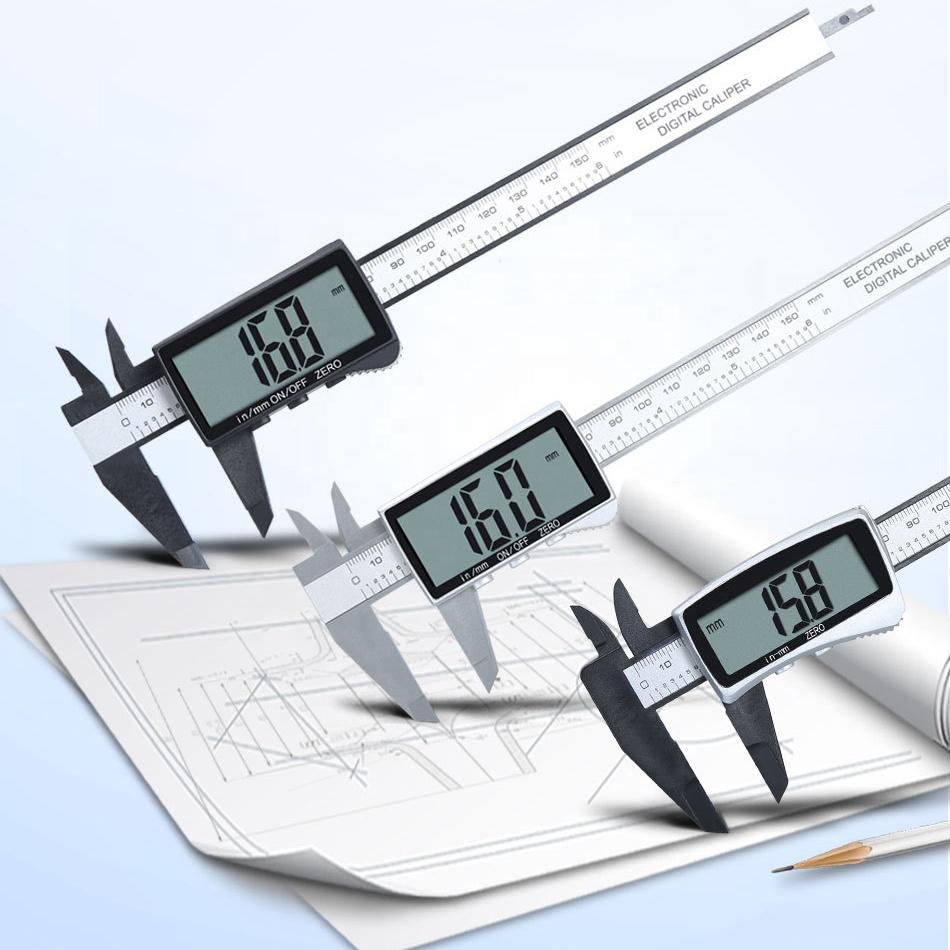 150mm 6 Inch Plastic Digital Caliper