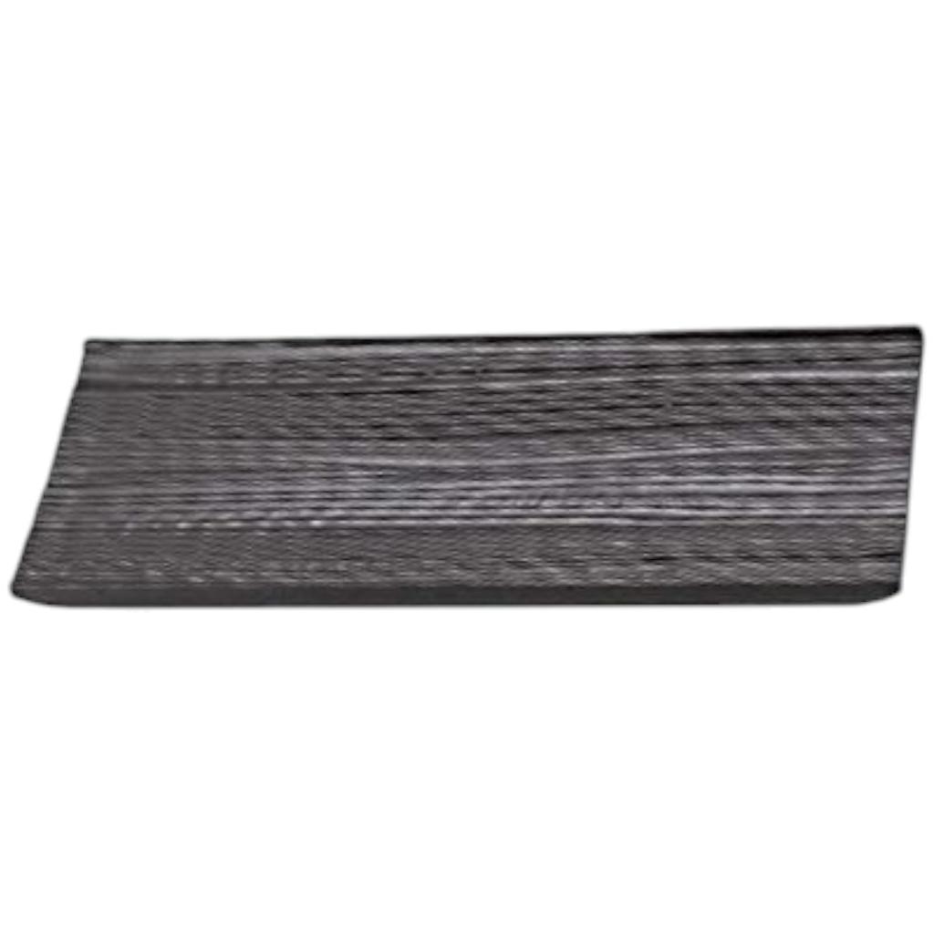 Premium Nigiri Sushi Small Driftwood Serving Oxidized Made In Japan J-Kitchens Plate, Plate, Silver, 27012422cm, Shatter-Resistant,