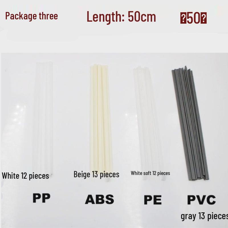 Cross-border PVC ABS PP PE Double-Strand Plastic Welding Rod for Car Bumpers