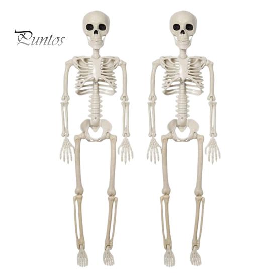 Pilna izmēra cilvēka skelets Hallowīna dekorēšanai