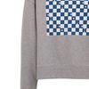 Coach Ss24 Checkered Crew Neck Pullover Long Sleeve Sweatshirt Men sweatshirt Light-Gray CO828-LEB