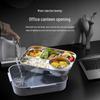 Lunch Box Isolato Extra Large in Acciaio Inossidabile 316 Adatto al Microonde per Studenti e Lavoro