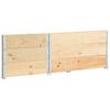 Raised Beds 3 pcs 50x100 cm Solid Pine Wood