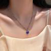 Love temperature-sensitive and color-changing bracelet, plain bracelet, high-end girl bracelet, trendy necklace.