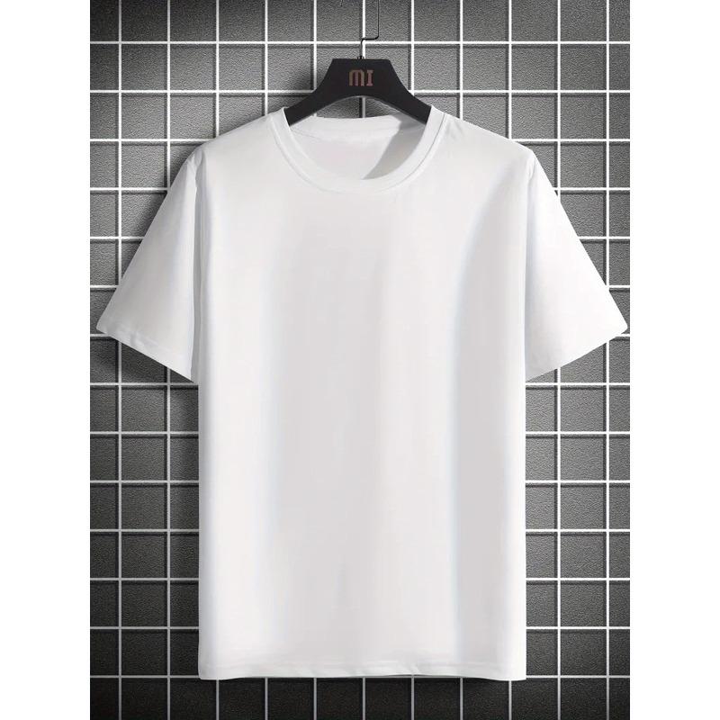 Stylish Design for Men, Featuring a Trendy Print Short-Sleeve T-Shirt with a Round Neck, Perfect for Casual Outings, Camping, And Summer Vacations