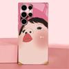 fashion Cute girl funny Phone Case Glass TPU Smartphone Case for Samsung Galaxy S26 S25 S24 S23 S22 FE Ultra Plus coque Funda