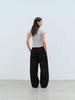 KOBKINO Adjustable Curved Wide Pants (Black)
