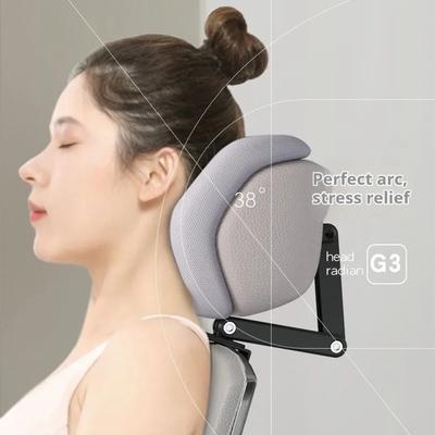 Stuhl Nackenkissen Ergonomischer Stuhl Kopfstütze Kissen Stuhl Universal Atmungsaktiv Langlebig für Computer Bürostuhl Zubehör