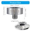 Universal Angles Grinder Arbors Conversion Kit Steel 5/8-11 Shafts With Lock Flange Nut For X Lock