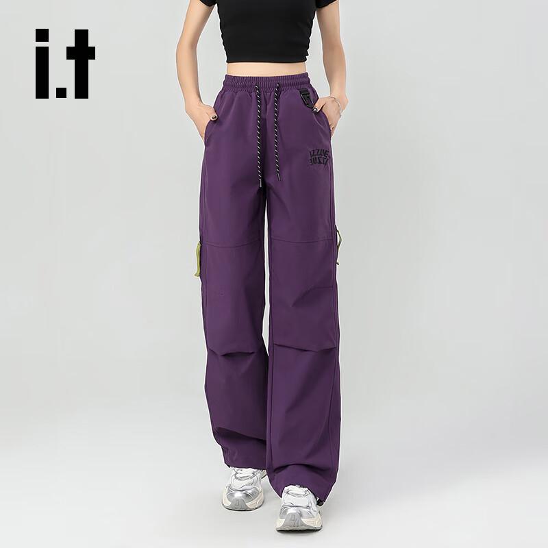 

Izzue Women s High-Waist Quick-Dry Wide-Leg Cargo Pants XL