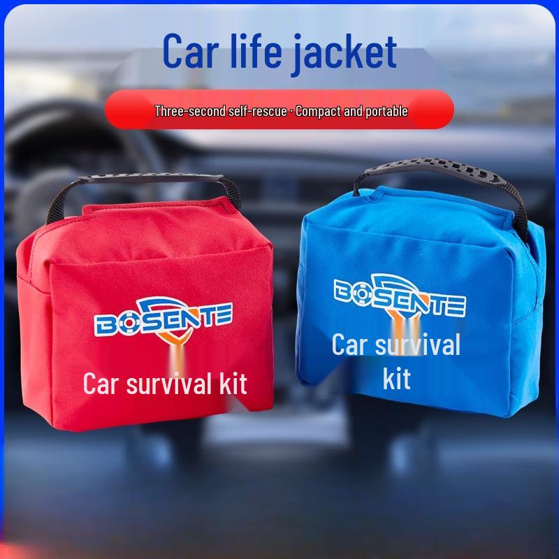 Bossent Vehicle Emergency Automatic Inflatable Life Vest 10-75kg