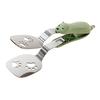 2-In-1 Stainless Steel Spatula Tongs Non-Slip Flipper And Food Turner for Pancake Fish Steak Kitchen Cooking Gadgets