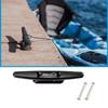 152mm Mooring Cleat for Yacht Kayak Sailing Black Nylon Cleat
