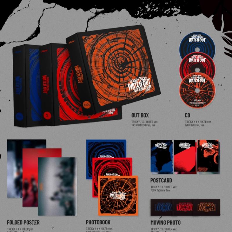 Xikers House Of Tricky Watch Out 4. Mini-Album X Ver.