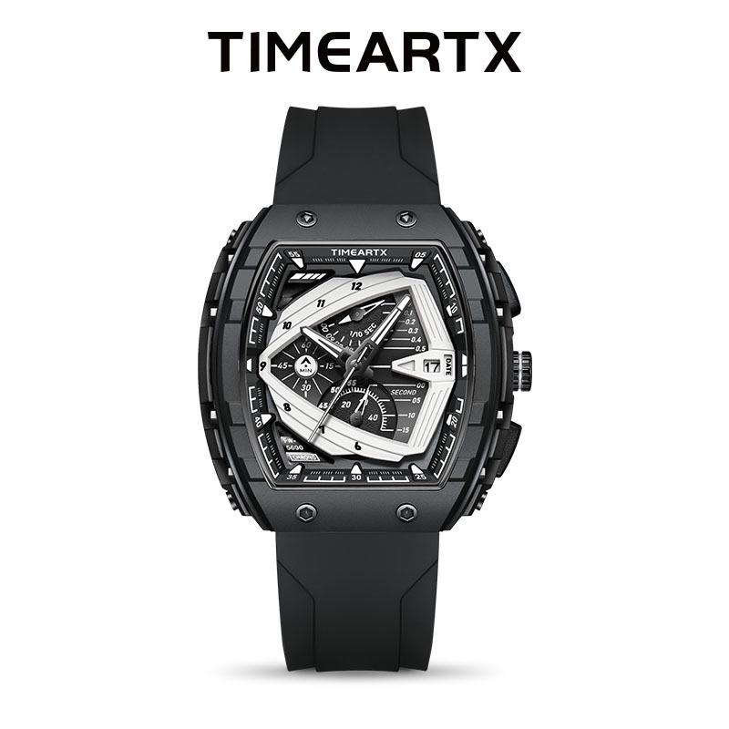 TIMEARTX Herren Outdoor Sport Leuchtende Wasserdichte Quarz Uhr