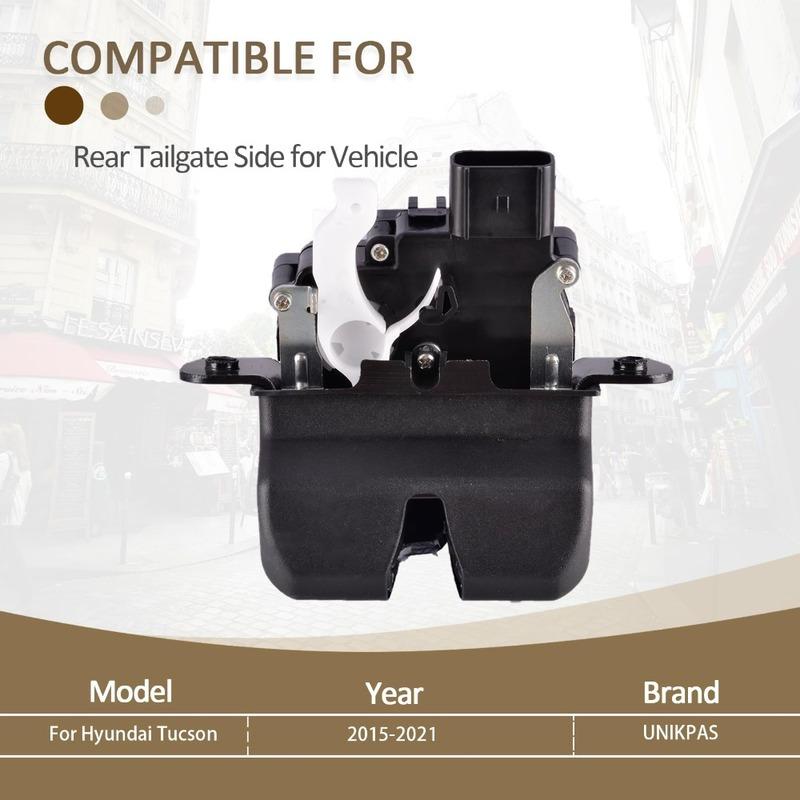 81230-D3000 Boot Tailgate Trunk Door Lock Actuator For 2017-  Hyundai Kia Sportage Tucson 81230D3000  Auto Spare Parts