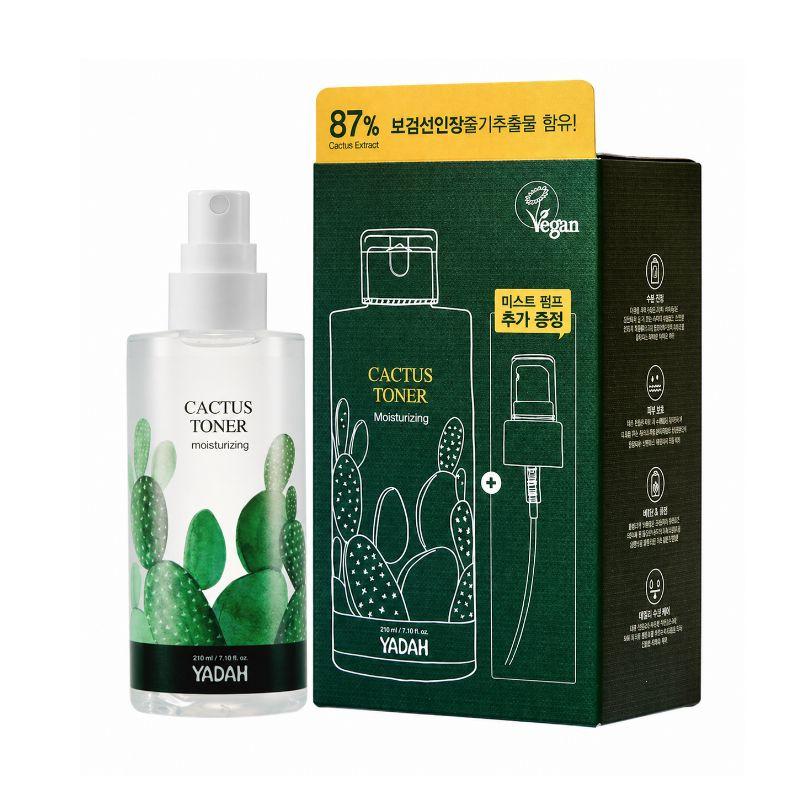 YADAH Cactus Toner 210ml – Moisturizing & Soothing Facial Toner for Sensitive Skin | Korean Skincare
