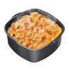 Square Non Stick Cake Mold Baking Tray Pan Roasting Basket Bakeware Mould Air Fryer Accessory