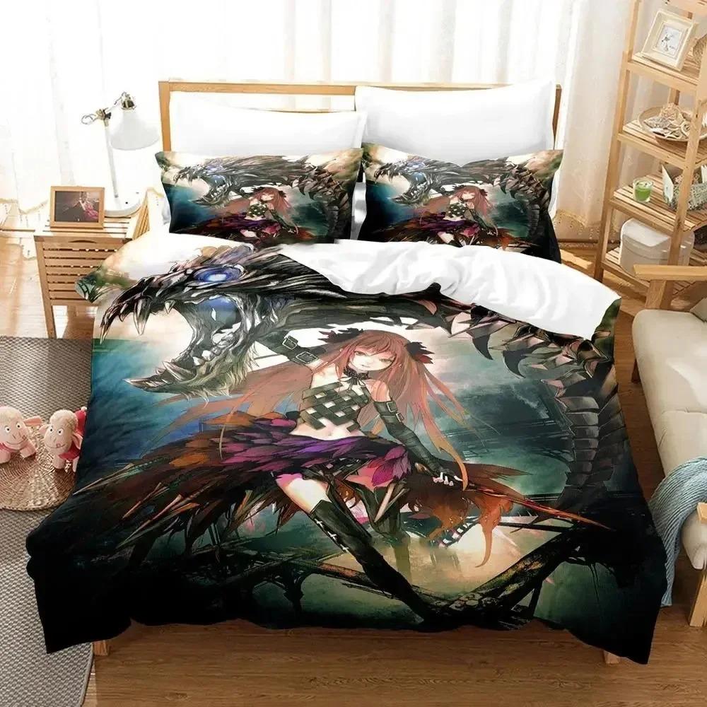 3D-tryck Lord of Vermillion Sängklädesset, Påslakan Täcke Sängset Quiltöverdrag Örngott, King Queen Twin Storlek Pojkar Flickor
