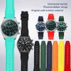 20mm 21mm 22mm Fluoro Rubber Watch Strap For IWC Quick Release Pilot AMG Petronas F1 Team Waterproof Sport Bracelet Watchband