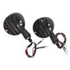 Pair of 12V Motorcycle Turn Signal Indicator Light Bright Universal for Retro Motorbike Waterproof