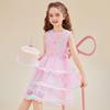 Hello Kitty Girls' Pink Butterfly Princess Dress